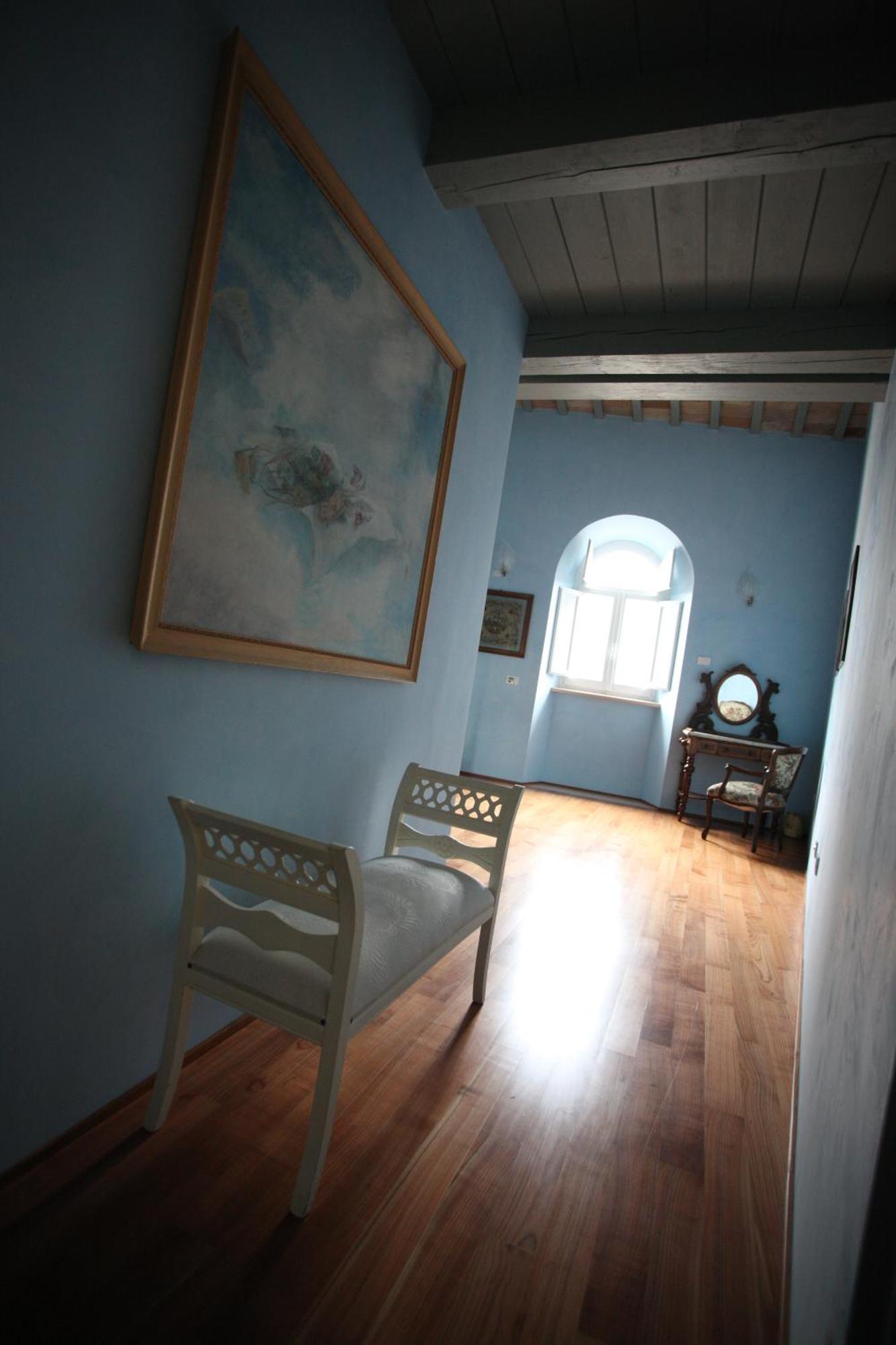 Bed and Breakfast Palazzo Santinelli SantʼAngelo in Vado Habitación foto